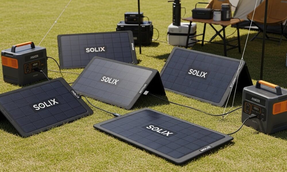 Anker SOLIX Solar Panel Kits & Portable Solar Panels